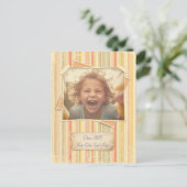 Nostalgie. Grunge foto-effect Sjabloon Briefkaart (Staand voorkant)