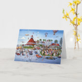 NOSTALGIE, HOTEL DEL CORONADOCALIFORNIA KAART (Gele Bloem)