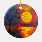 Nostalgie Keramisch Ornament (Achterkant)