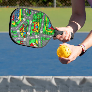 Nostalgie van 90 jaar, tapijtvloed van het spoor pickleball paddle