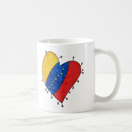 Nostalgie vénézuélienne café Mug (Droite)