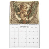 Nostalgie vintage 2026 Calendrier mural (Feb 2027)