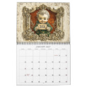 Nostalgie vintage 2026 Calendrier mural (Jan 2027)