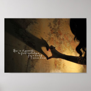 Nostalgie voor een wereld die ik nooit kende poster