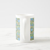 Nostalgique Blue Morning Glory Bone China Mug (Dos)
