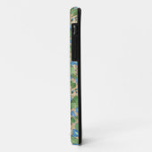 Nostalgique Blue Morning Glory Iphone 5/5s Coque (Dos/Gauche)