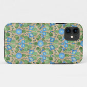 Nostalgique Blue Morning Glory Iphone 5/5s Coque (Dos (Horizontal))