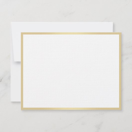 Nostalgique Look Gold Calligraphy Script Modèle (Dos)