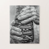 Nostalgique Noir et Blanc Puzzle (Vertical)