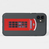 Nostalgique Pay Phone box coque Royaume-Uni (Dos (Horizontal))