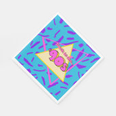 Nostalgisch 90-jarig feest servet (Hoek)