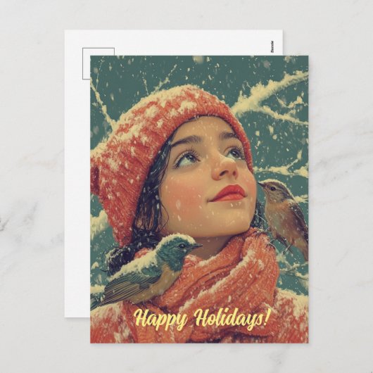 Nostalgisch Briefkaart (Voorkant / Achterkant)