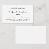 Nostalgisch, Professioneel Visitekaartje in de gez (Voorkant / Achterkant)