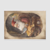 Nostalgisch Santa 1 Decoupage Papier (Voorkant)