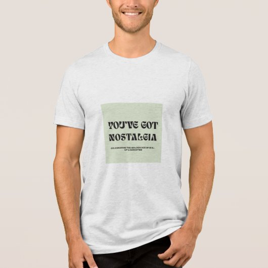 Nostalgisch T-shirt (Voorkant)