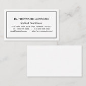 Nostalgisch, traditioneel Visitekaartje (Voorkant / Achterkant)