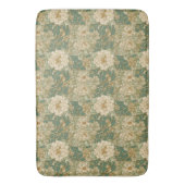 Nostalgische bloemen in  tinten badmat (Voorkant Verticaal)