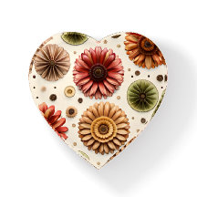 Nostalgische bloesems Paperweight