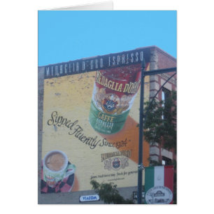 Nostalgische buurtscène in "Little Italy"