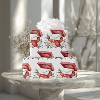 Nostalgische cadeauverpakking Romantische envelop Cadeaupapier