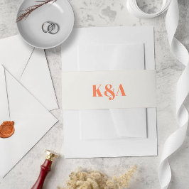 Nostalgische charme retro bruiloft uitnodigingen wikkel