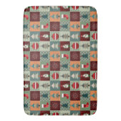 Nostalgische feestdag badmat (Voorkant Verticaal)