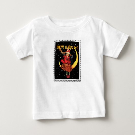 Nostalgische Halloween Goede Heks en haar Kat (Voorkant)