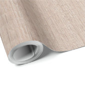 Nostalgische houten look elegante rustieke Natuur Cadeaupapier (Rol Hoek)