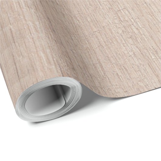 Nostalgische houten look elegante rustieke Natuur Cadeaupapier (Rol Hoek)