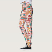 nostalgische kerst met funky retro groovy leggings (Links)