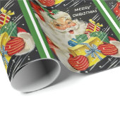 Nostalgische kerstcadeautjes cadeaupapier (Rol Hoek)