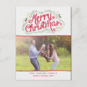 Nostalgische kerstkaart Briefkaart (Voorkant)