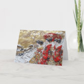 Nostalgische kerstkaart kaart (Voorkant)