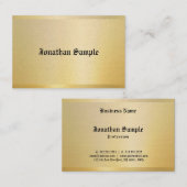  nostalgische klassieker look oude stijl tekst gou visitekaartje (Voorkant / Achterkant)