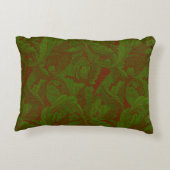 Nostalgische klassieker William Morris Patroon Vak Accent Kussen (Achterkant)