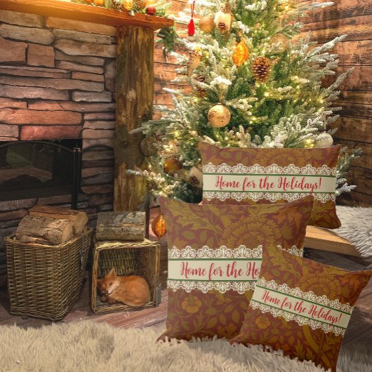 Nostalgische klassieker William Morris Patroon Vak Kussen