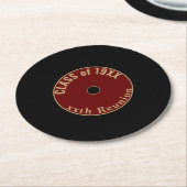 , nostalgische onderzetters (Gebogen)