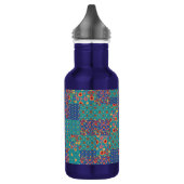 Nostalgische Prints Faux Patchwork Water Fles (Links)