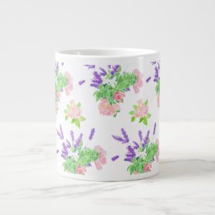 Nostalgische roze rozen, Mock Oranje Blossom, Lave Jumbo Mok
