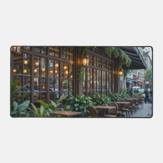 Nostalgische, rustige coffeeshop, Art Nouveau Insp Bureaumat (Voorkant)