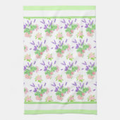 Nostalgische scents of Summer Pattern Kitchen Towe Theedoek (Verticaal)