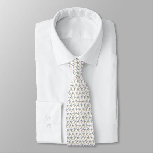 Nostalgische scents of Summer Pattern Necktie Stropdas (Gebonden)