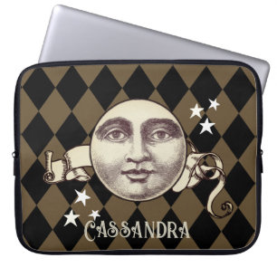 Nostalgische Steampunk Fantasy Laptop Sleeve