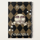 Nostalgische  Steampunk Fantasy Planner (Achterkant)