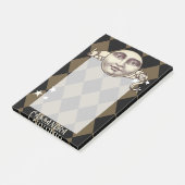 Nostalgische Steampunk Fantasy Post-it® Notes (Schuin)
