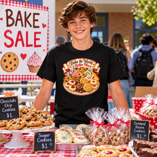Nostalgische verzameling zelfgebakken koekjes t-shirt
