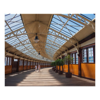 Nostalgische Wemyss Bay Station Foto Afdruk