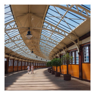Nostalgische Wemyss Bay Station Foto afdrukken Afdruk
