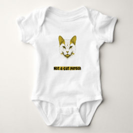 Not a Cat Person – Funny Toddler Bodysuit