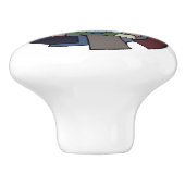 Not a Pawn Keramische Knop (Zijkant)